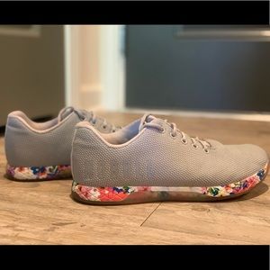 NoBull Women’s Trainers - Gray/Floral